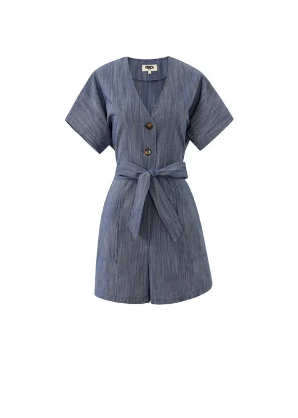 Frnch Shorts & Playsuits | Pants<Adila Jumpsuit ( Marine)