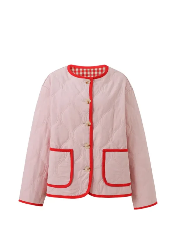 Frnch Jackets | Coats<Alezia Reversible Jacket (Red/)