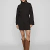 Vila Dresses<Alva Tie Belt Knit Dress