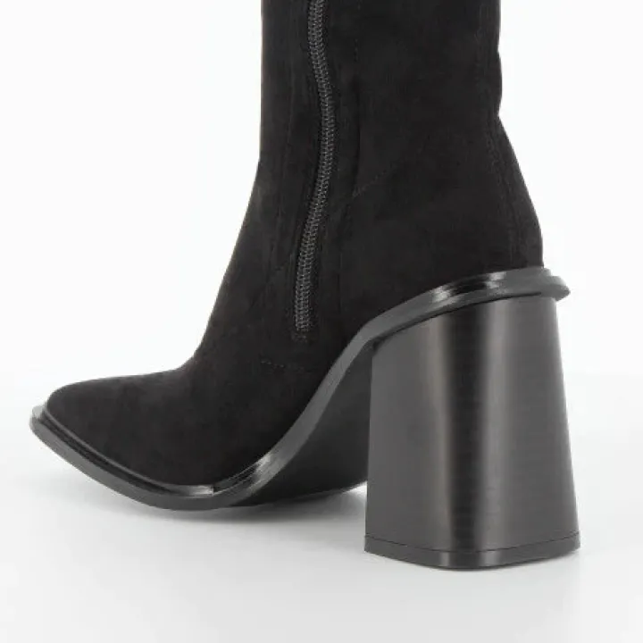 amandine_thigh_high_boots_2.webp Vanessa Wu Boots<Amandine Thigh High Boots (Black)