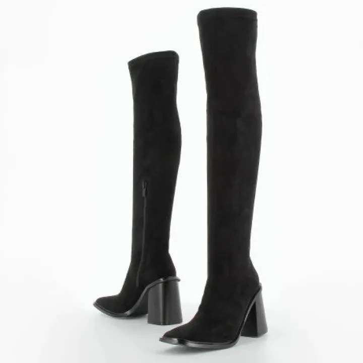 amandine_thigh_high_boots_3.webp Vanessa Wu Boots<Amandine Thigh High Boots (Black)