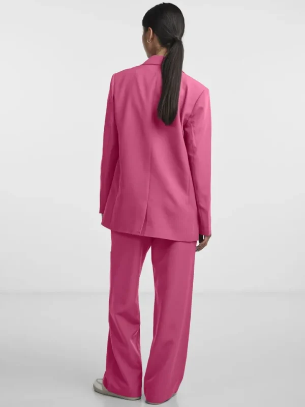 Pieces Coats | Blazers<Amelia Oversized Blazer (Hot Pink)