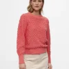 Object Jumpers & Cardigans<ANNA KNIT JUMPER (PEACH)