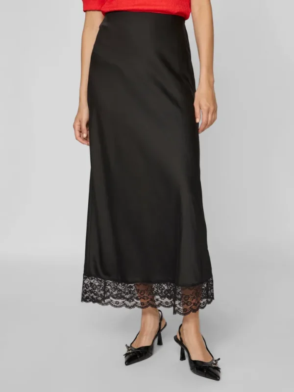 Vila Skirts<Annette High Waisted Lace Skirt
