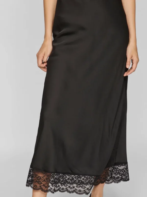 Vila Skirts<Annette High Waisted Lace Skirt