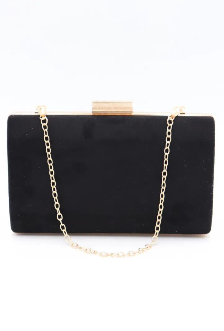 annika_suede_clutch_black_0.webp Wsl 4 Bags & Purses | Occasionwear<Annika Suede Clutch