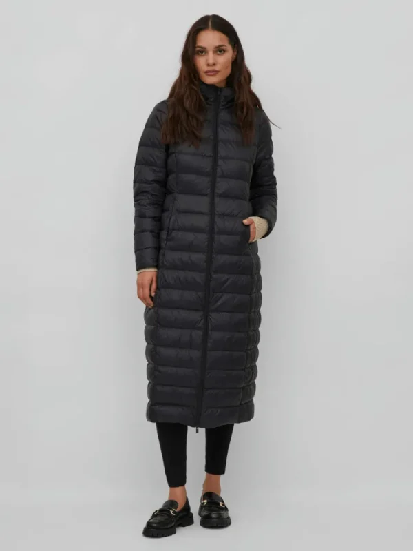 Vila Coats<ANYA LONG DOWN COAT (BLACK)