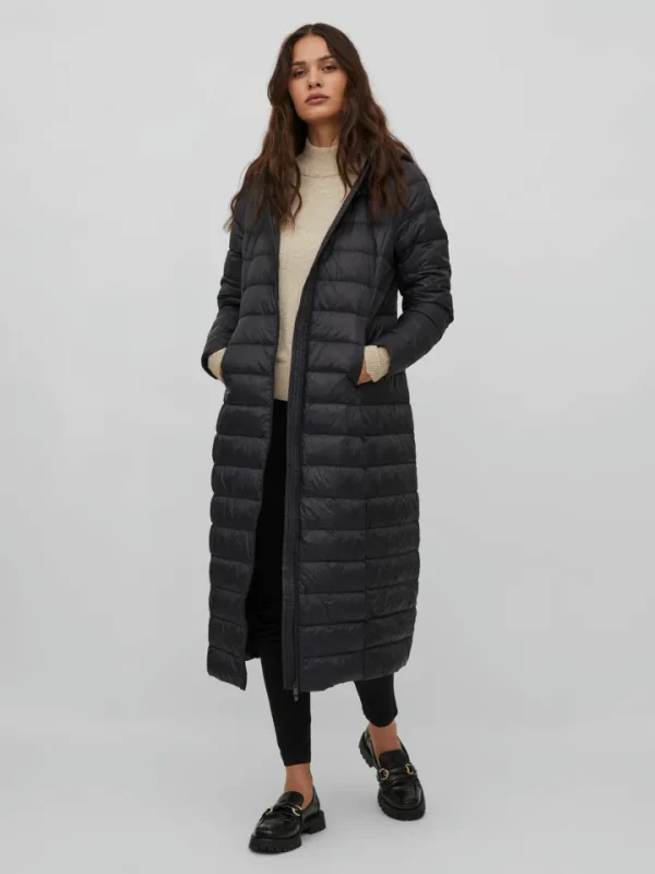 Vila Coats<ANYA LONG DOWN COAT (BLACK)