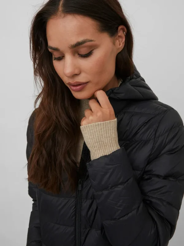 Vila Coats<ANYA LONG DOWN COAT (BLACK)