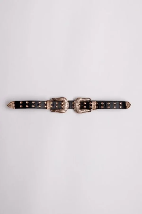 Minueto Belts<ARUBA BELT (BLACK & GOLD)