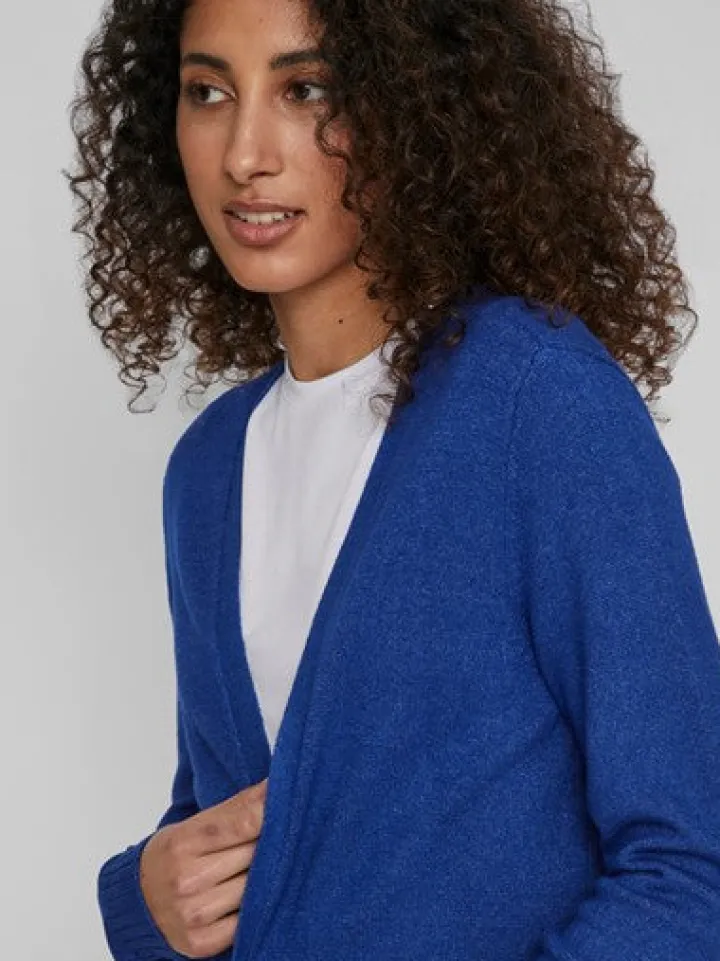 ashley_open_knit_cardigan_2-7.webp Vila Jumpers & Cardigans<ASHLEY OPEN KNIT CARDIGAN (FRENCH BLUE/ DARK MELAN)