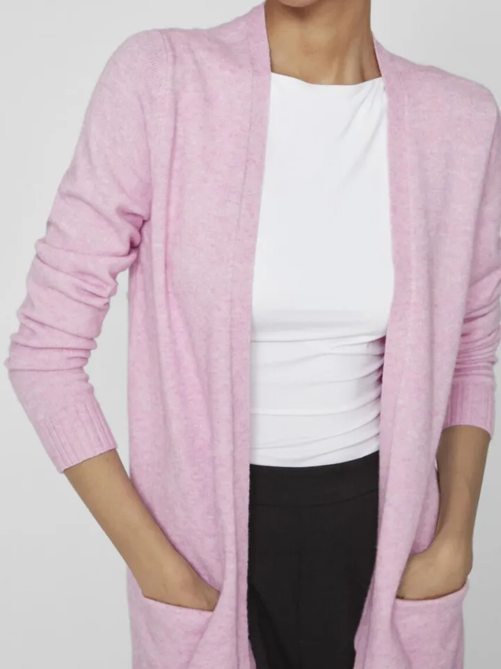 ashley_open_knit_cardigan_4-3.webp Vila Jumpers & Cardigans<ASHLEY OPEN KNIT CARDIGAN (PASTEL LAVENDER)
