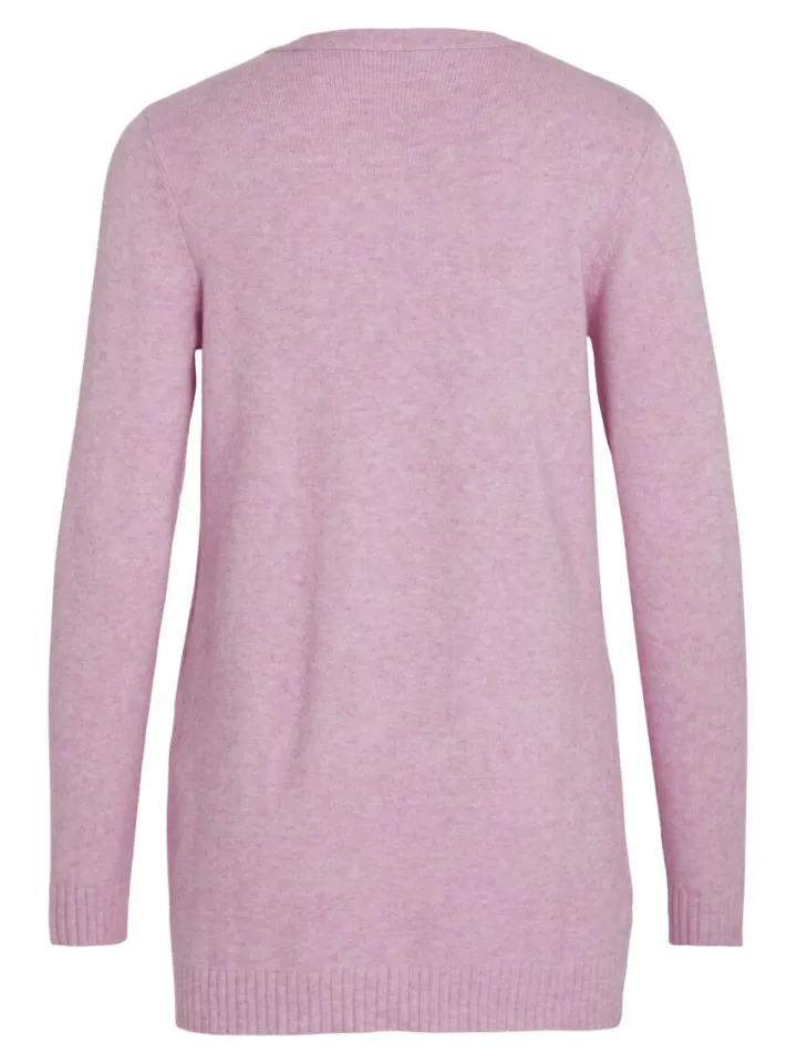 ashley_open_knit_cardigan_7.webp Vila Jumpers & Cardigans<ASHLEY OPEN KNIT CARDIGAN (PASTEL LAVENDER)
