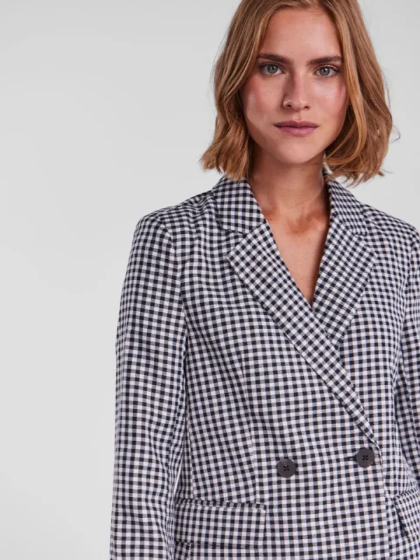 Pieces Blazers<Astrid Blazer (Bright White)