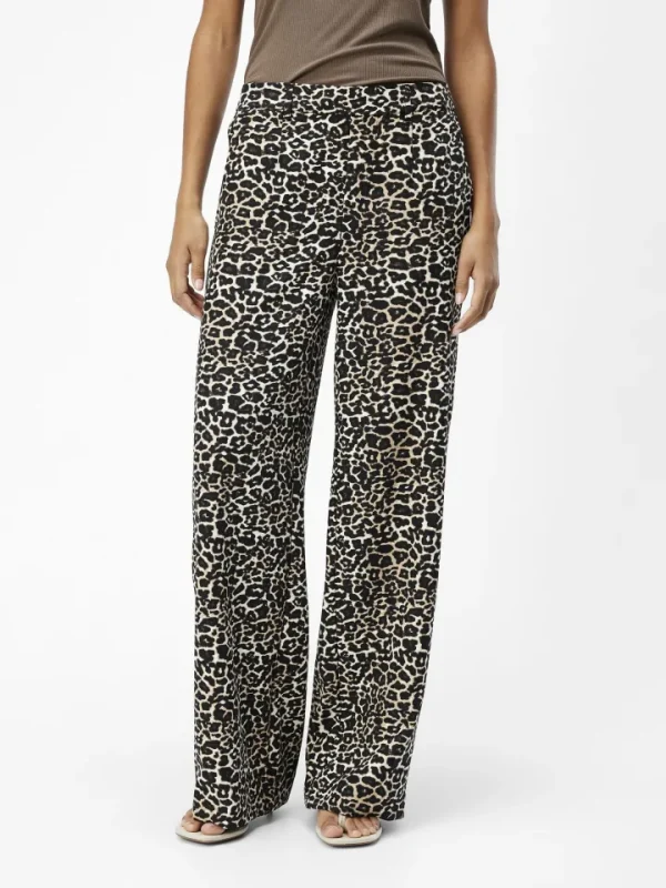 Object Pants<Babette Wide Leg Pants (Humus/Leo)