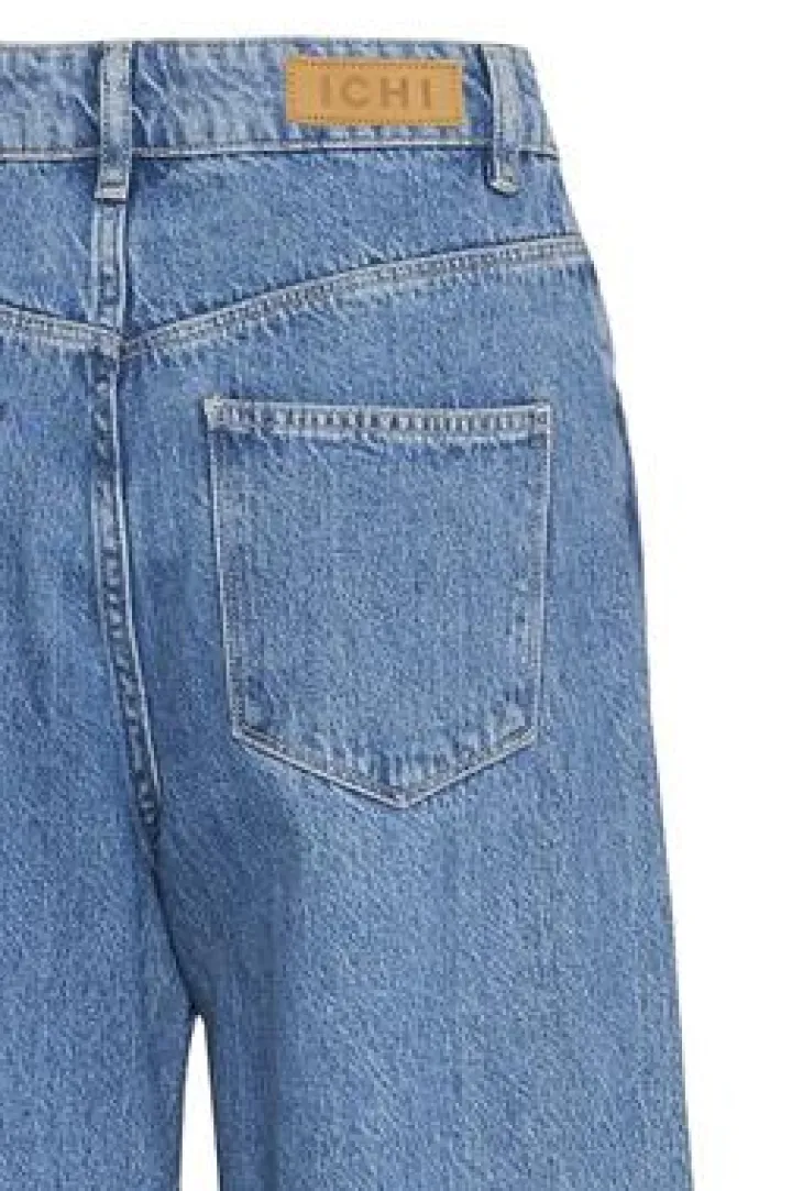 bailey_barrel_leg_jeans_m_2.webp Ichi Pants | Jeans<Bailey Barrel leg Jeans (Medium Blue Washed)