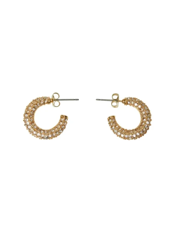 Pieces Jewellery<BEKKA HOOP EARINGS (GOLD)