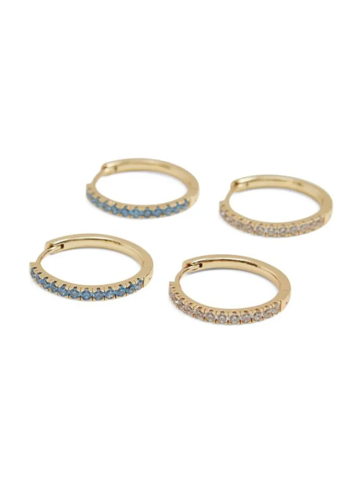 bertina__pack_earrings_bl_1.webp Vila Jewellery<Bertina 2 pack Earrings (Blue)