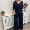 Wsl 1 Jumpsuits | Occasionwear<BEVERLEY JUMPSUIT (NAVY)