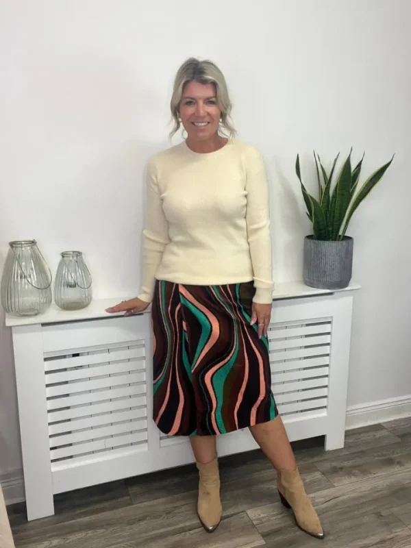 Frnch Jumpers & Cardigans<BLAKE JUMPER (CREAM)