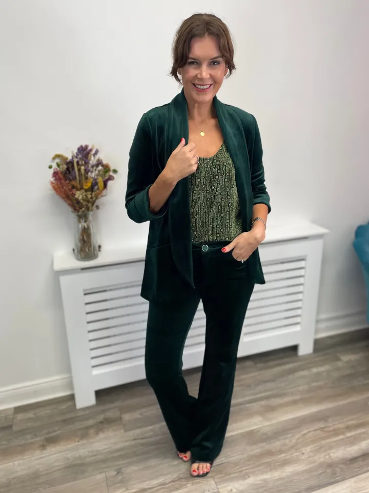 boyfriend_jacket_green_1.webp Traffic People Jackets<BOYFRIEND JACKET (GREEN)