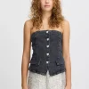 Ichi Co-Ords<Braidy Bandeau Top (Washed )
