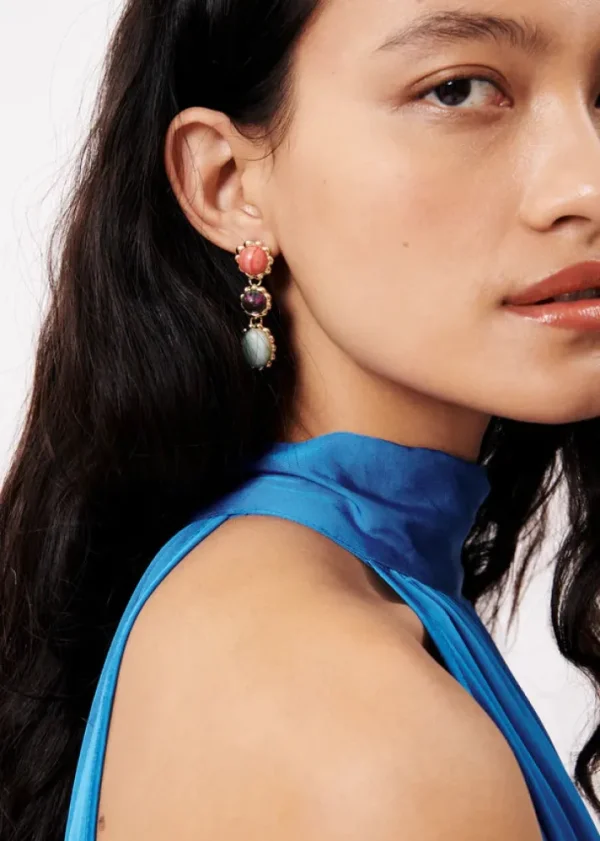 Frnch Jewellery<CACILIE EARRINGS (MULTI)