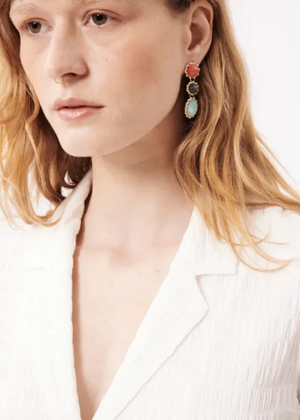 Frnch Jewellery<CACILIE EARRINGS (MULTI)