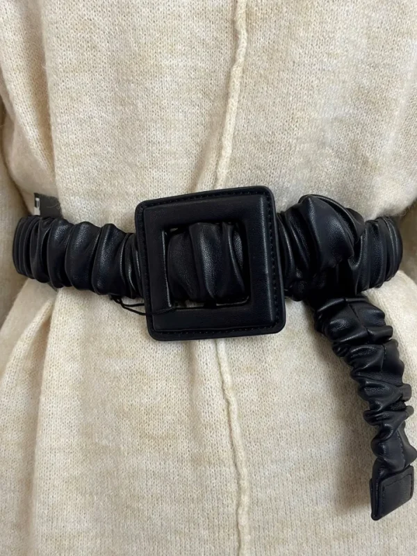 Pieces Belts<CANA BELT (BLACK)