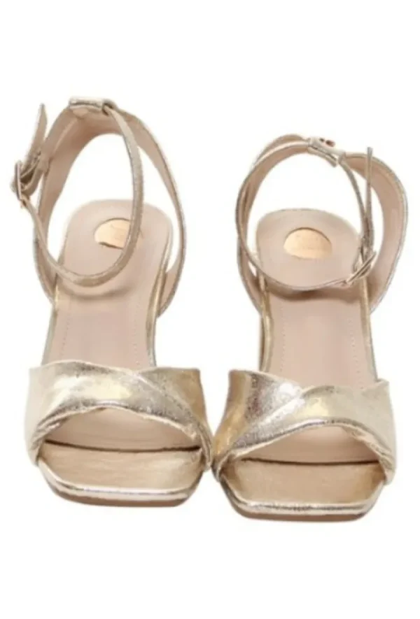 Rant & Rave Heels | Sandals<CASEY SANDAL (GOLD)