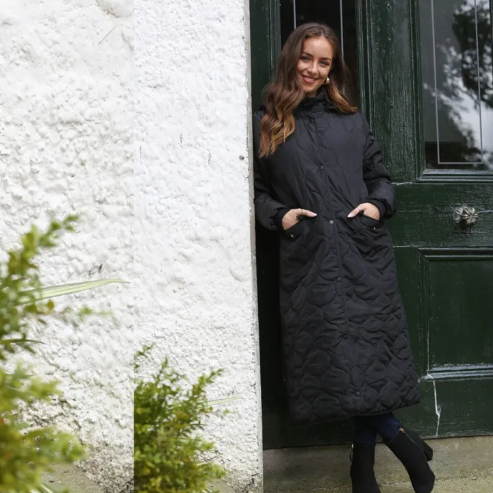 catriona_coat_black_0.webp Rant & Rave Coats<Catriona Coat (Black)