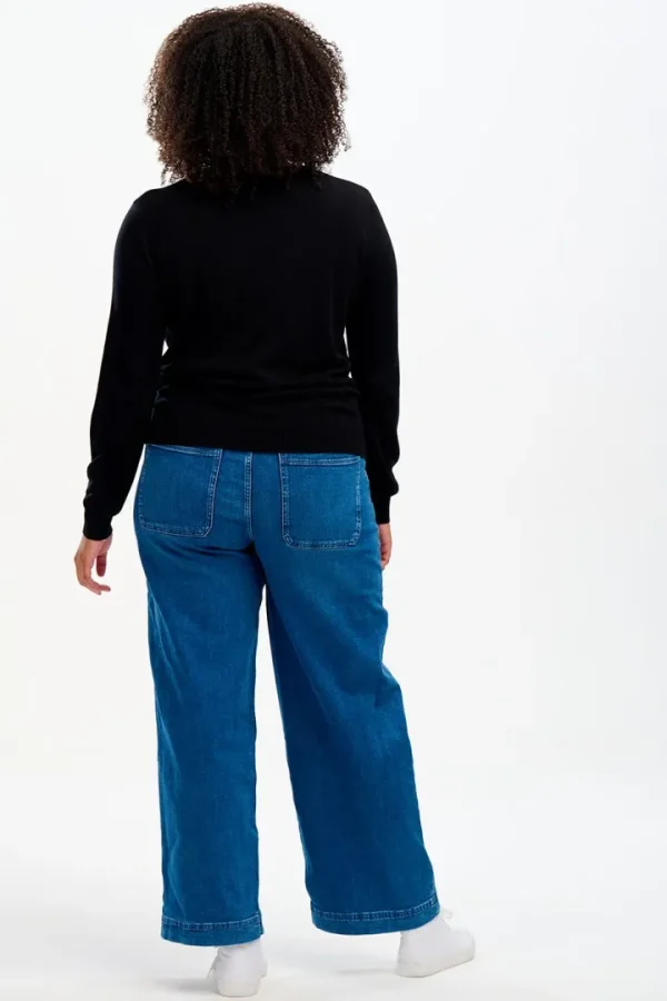 Sugarhill Jumpers & Cardigans<CECE SEQUIN JUMPER (BLACK)