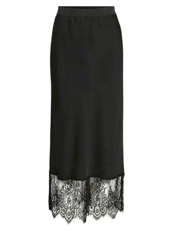 Vila Skirts<Chelsea Lace Skirt (Black)