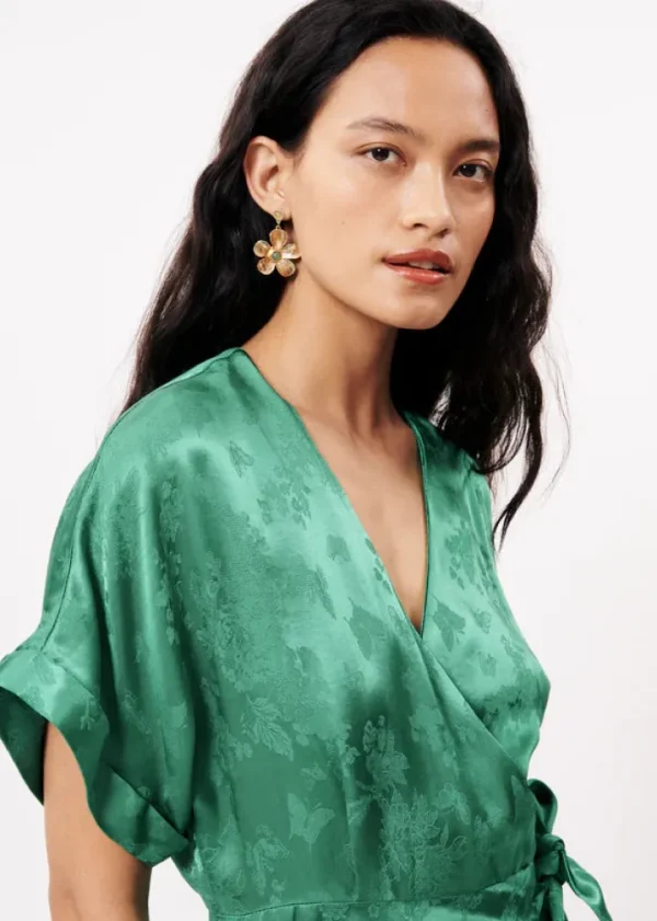 Frnch Jewellery<Chelsie Earrings (Sage Green)