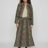 Vila Skirts<Chia Print Midi Skirt (Birch/)