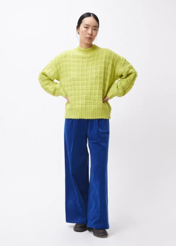 Frnch Jumpers & Cardigans<CHJARA CHUNKY KNIT JUMPER (CITRUS GREEN)