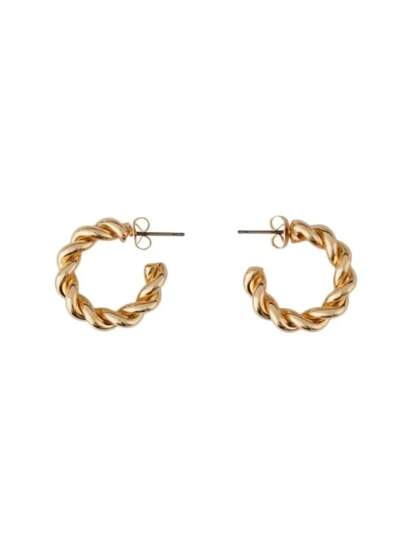 Pieces Jewellery<Cindy Hoop Earrings (Gold)