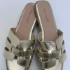 Wsl 3 Sandals<Claudette Flat Sandal (Gold)