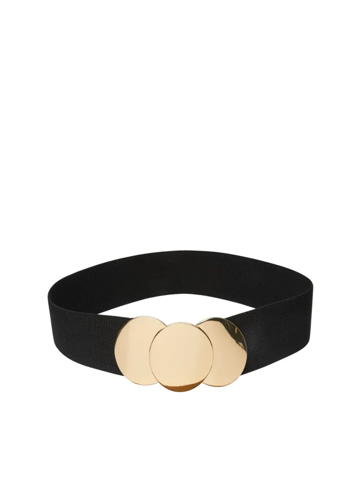 clika_waist_belt_blackgol_0.webp Pieces Belts<CLIKA WAIST BELT (BLACK/GOLD)