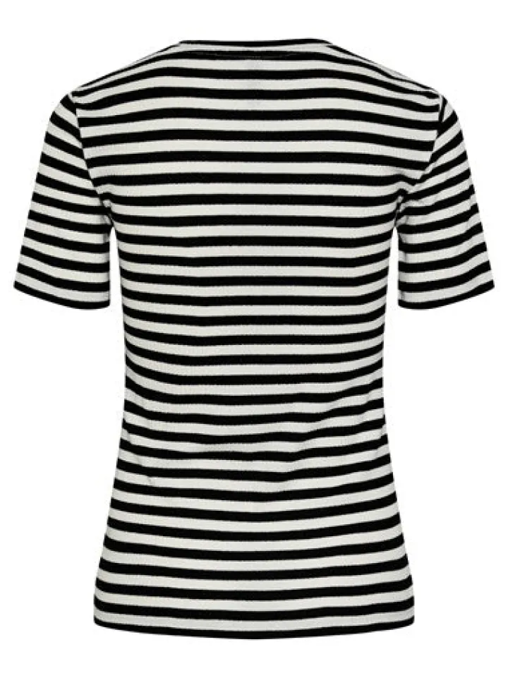 cooper_tshirt_black_amp_w_1.webp Pieces T-Shirts<COOPER TSHIRT (BLACK & WHITE)