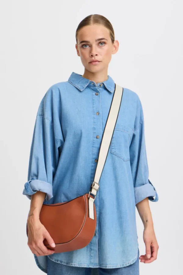Ichi Bags & Purses<Dillion Crossbody Bag (Cognac)