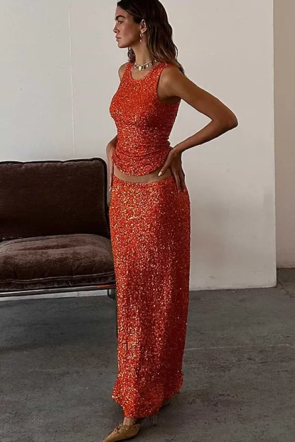 Never Fully Dressed Co-Ords | Occasionwear<Dorris Sequin Skirt