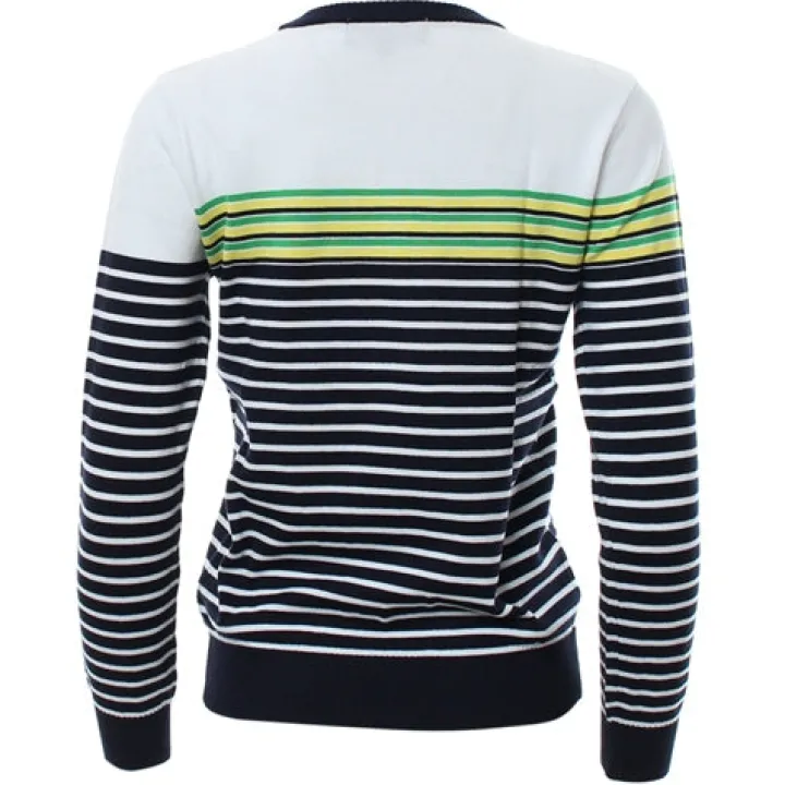 elaine_stripe_jumper_navy_4.webp Rant & Rave Jumpers & Cardigans<Elaine Stripe Jumper