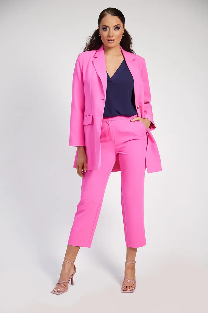 ellen_blazer_pink_4.webp Oh Molly Occasionwear<Ellen Blazer (Pink)