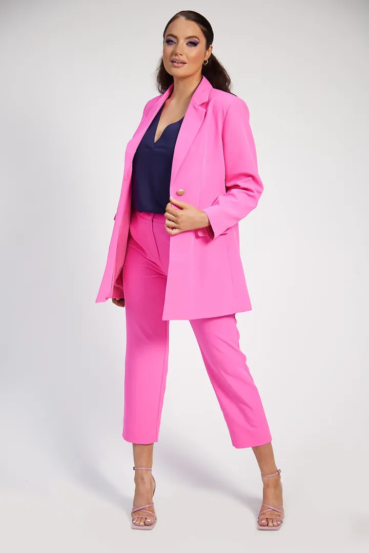 ellen_blazer_pink_6.webp Oh Molly Occasionwear<Ellen Blazer (Pink)