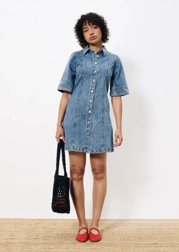 Frnch Dresses<Ellyne Denim Dress