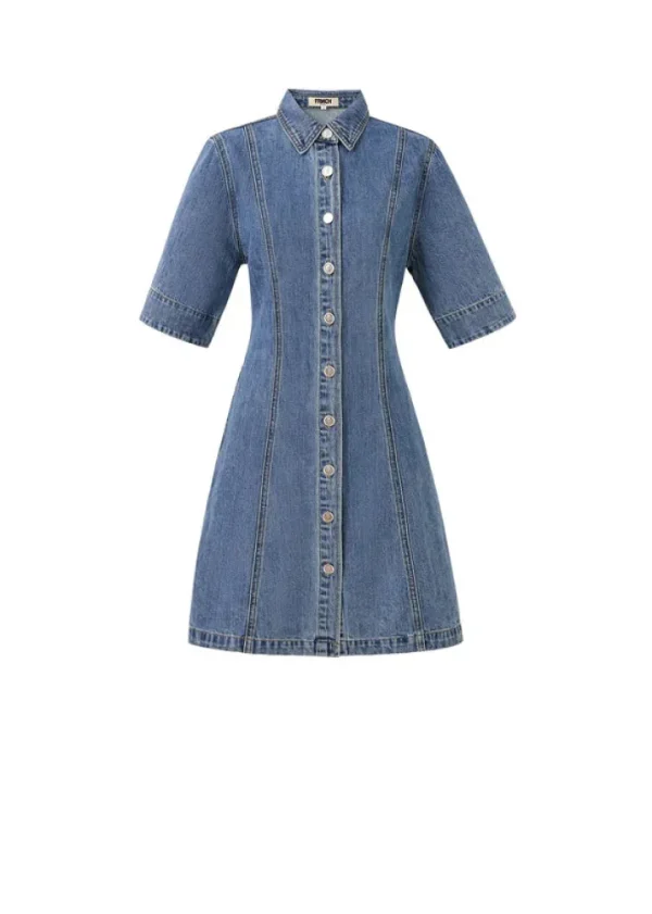 Frnch Dresses<Ellyne Denim Dress