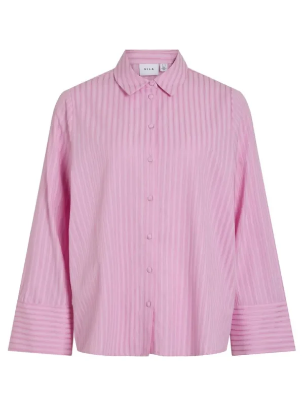 Vila Shirts & Blouses<Elma Striped Shirt (Bonbon)