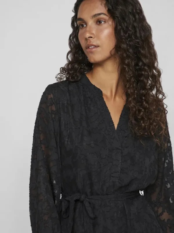 Vila Dresses<Ema V-Neck Mini Dress