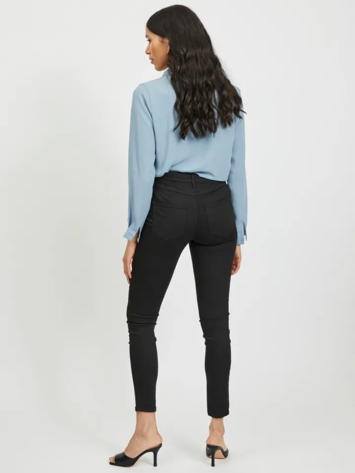 erin_skinny_jeans_black_1.webp Vila Jeans<Erin Skinny Jeans (Black)